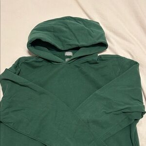 GAP Men's Dark Green Crewneck Hoodie